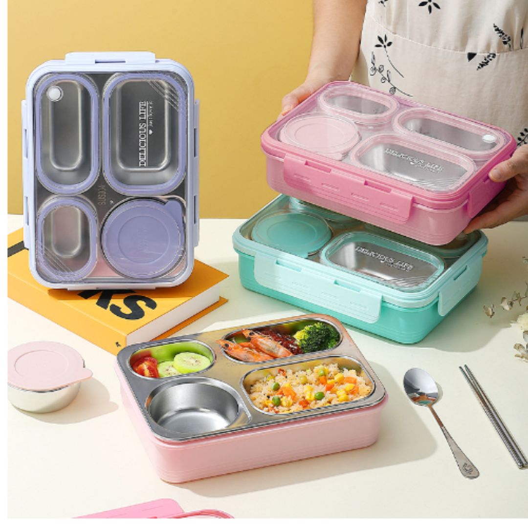 Quà tặng hộp cơm 3 ngăn 7098