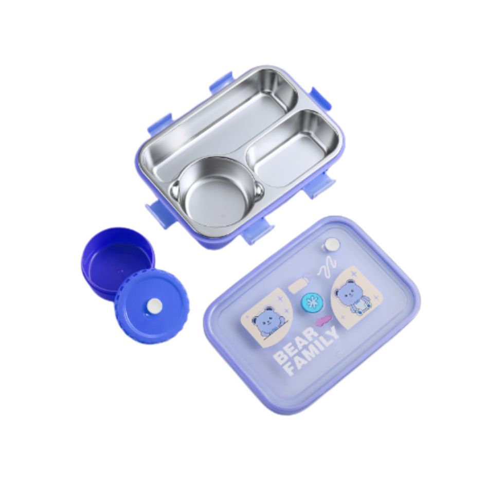 Hộp cơm cách nhiệt Bear family HC.40.G24.8