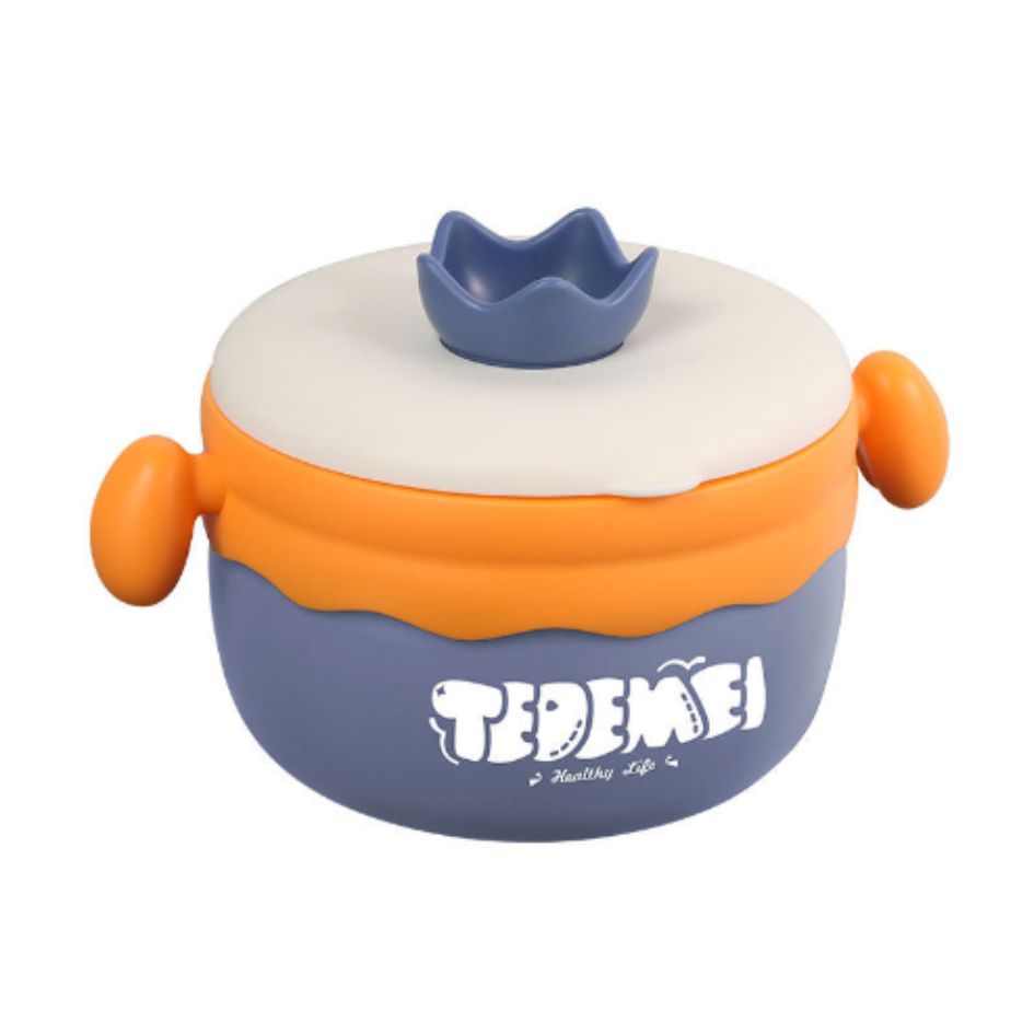 Bát cơm trẻ em Tedemei có tay cầm