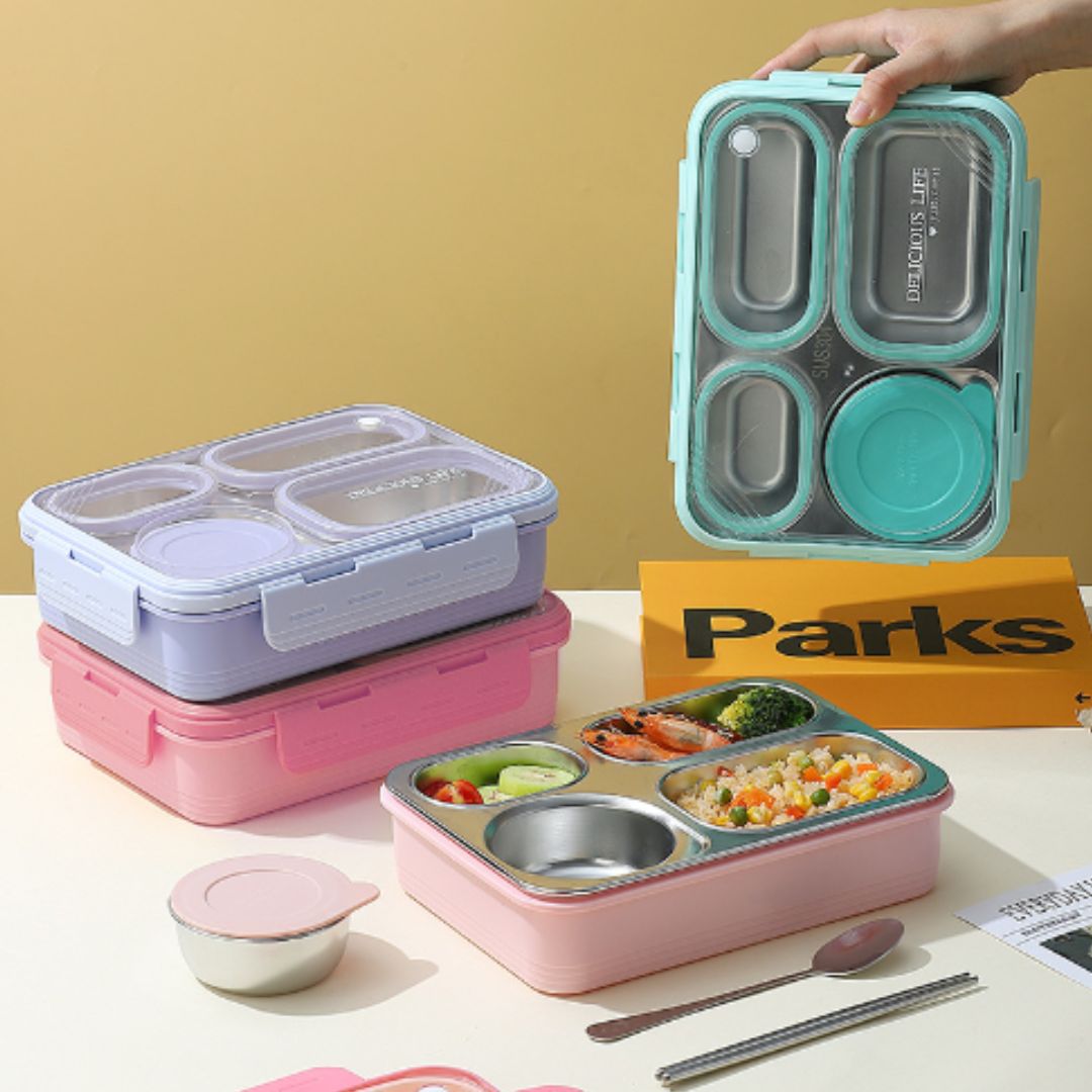 Quà tặng hộp cơm 3 ngăn 7098