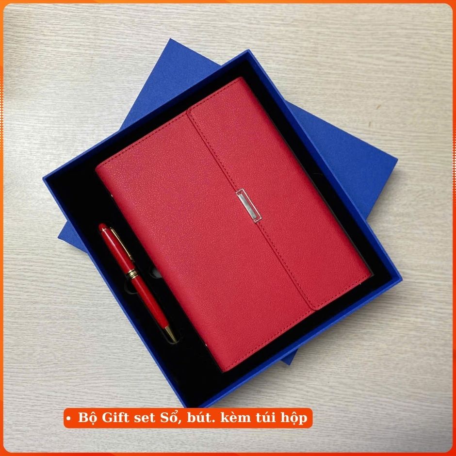 Quà tặng sổ tay, sổ ghi chép cuộc họp  in khắc tên logo thương hiệu, quà tặng doanh nghiệp, quà tặng sự kiện– THIẾT KẾ RIÊNG THEO YÊU CẦU 🎁