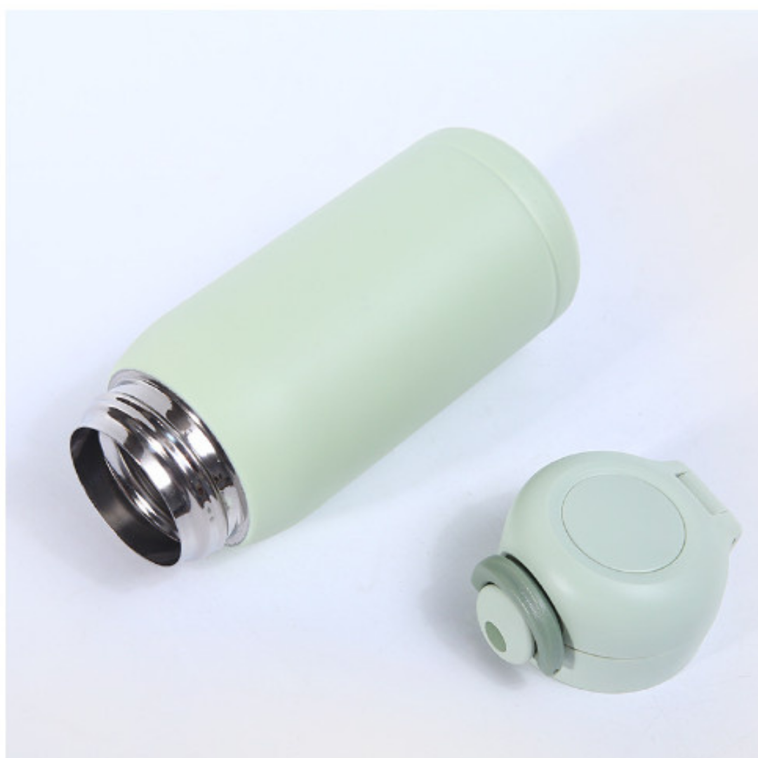 Bình giữ nhiệt màu pastel 200ml, Bình giữ nhiệt in khắc tên logo thương hiệu