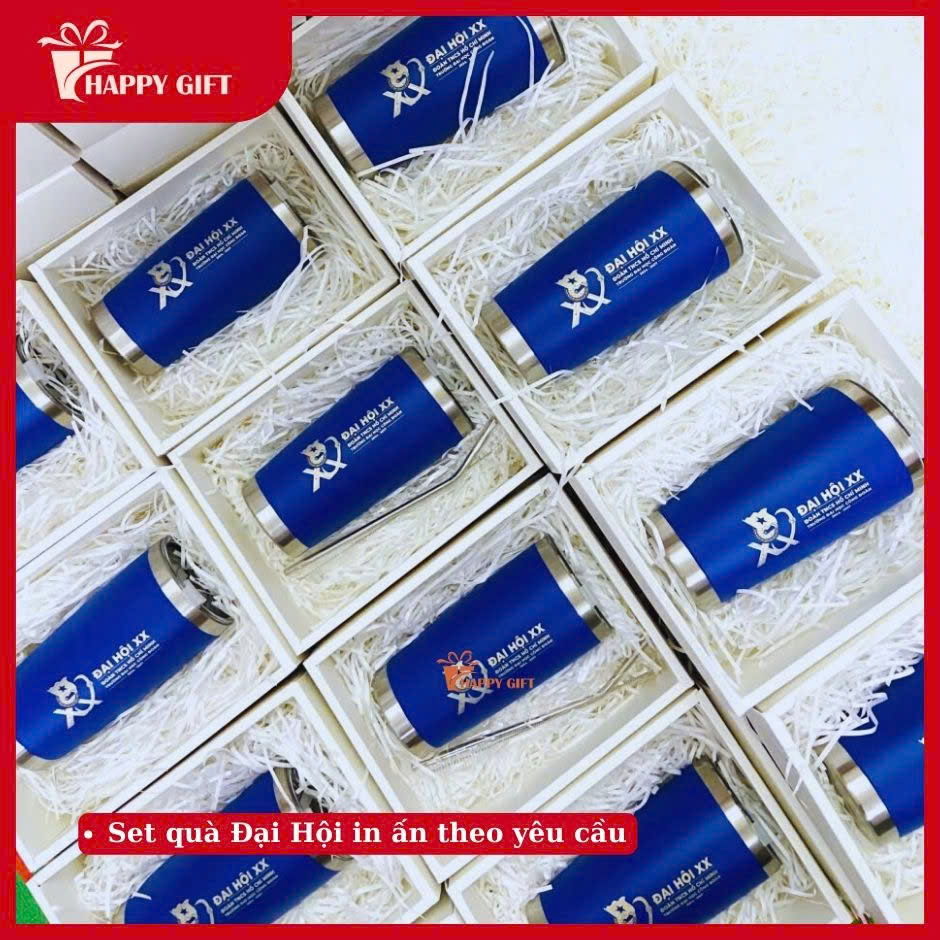 🎁 SET QUÀ ĐẠI HỘI CAO CẤP – IN ẤN THEO YÊU CẦU 🎁