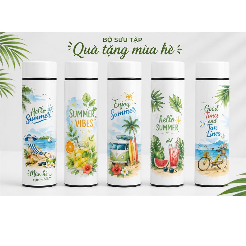 Bình Giữ Nhiệt Inox 304 Cổ Phong 500ml – In Logo, Khắc Tên Theo Yêu Cầu