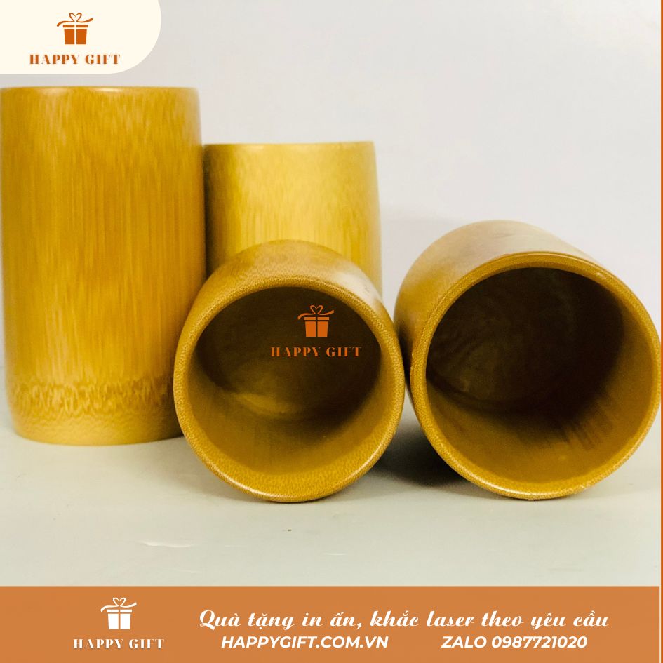 Sản phẩm từ thiên nhiên, an toàn sức khỏe-Bình tre, Cốc tre