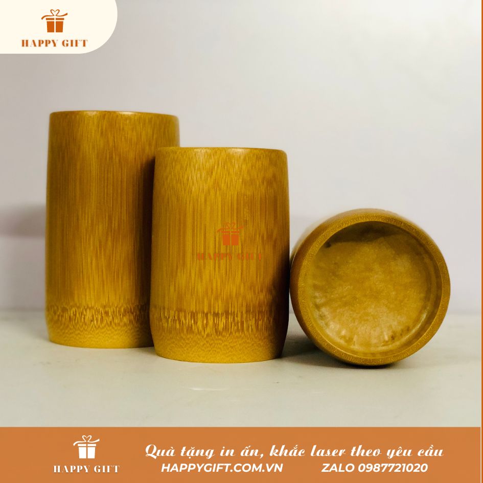 Sản phẩm từ thiên nhiên, an toàn sức khỏe-Bình tre, Cốc tre