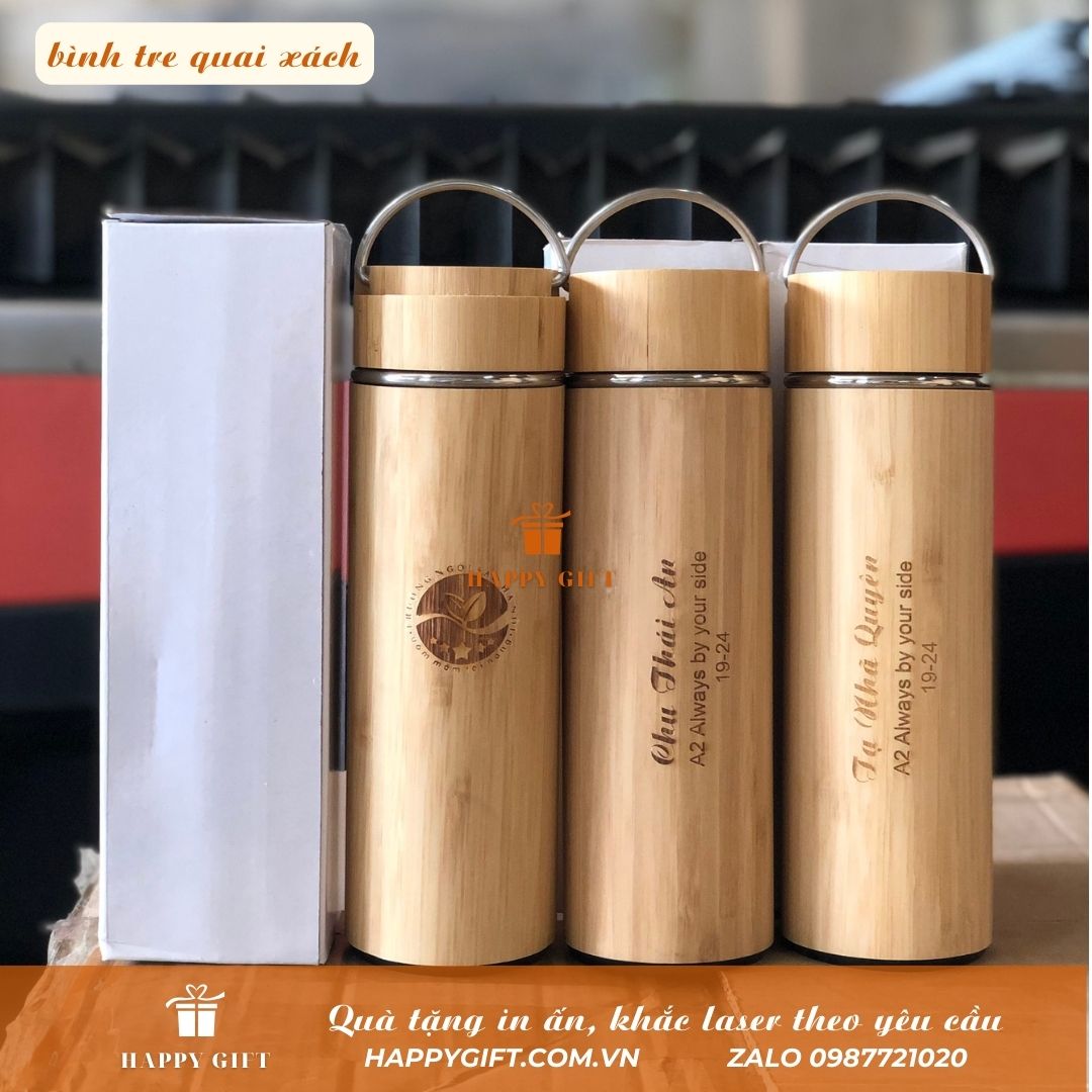 Quà tặng bình giữ nhiệt khắc tên, Quà tặng noel, Quà tặng doanh nghiệp, Quà Tết