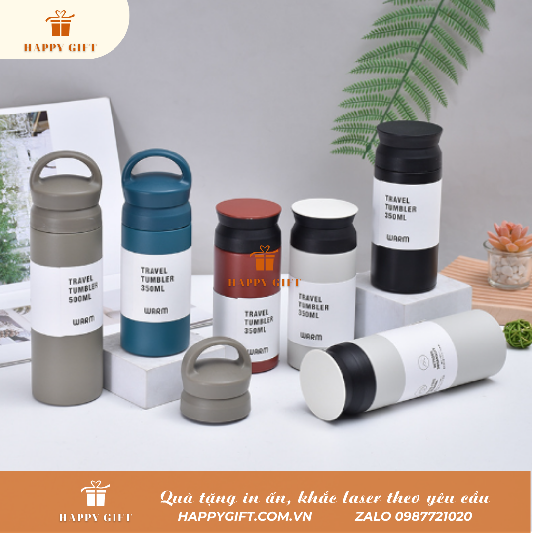 Bình giữ nhiệt inox phong cách Nhật Bản, Bình giữ nhiệt thép 304 không gỉ