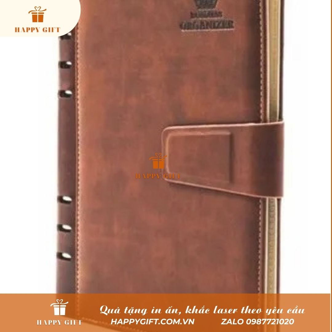 Khắc Laser sổ da, bìa sổ da, khắc laser quà tặng doanh nghiệp, quà tặng sự kiện