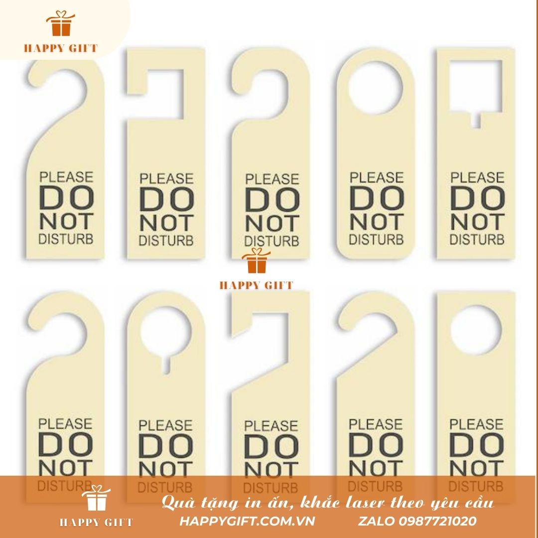 Khắc laser the Tag cửa Khách sạn theo yêu cầu tại LASER HOÀNG MAI