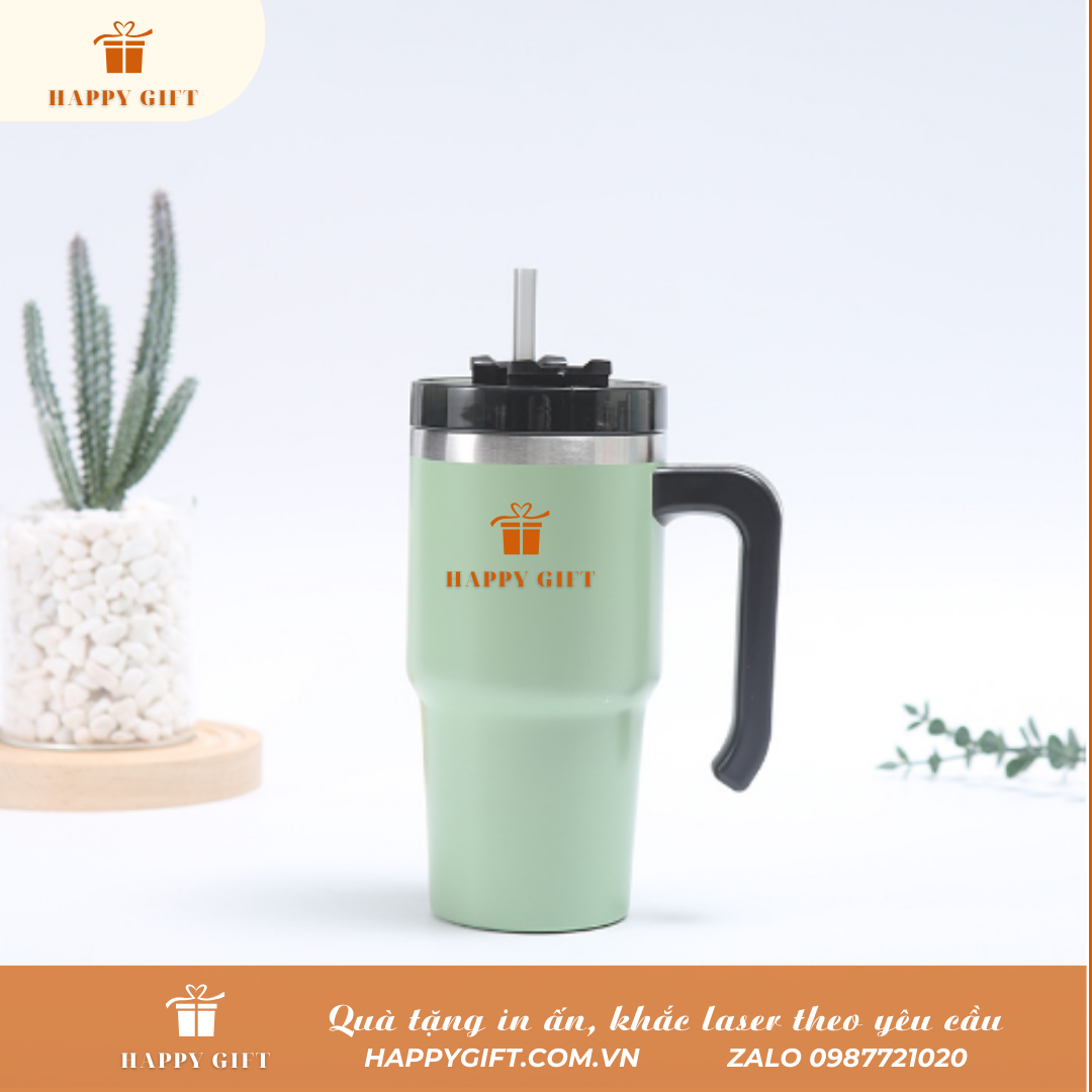 Cốc giữ nhiệt kiểu Mỹ có tay cầm