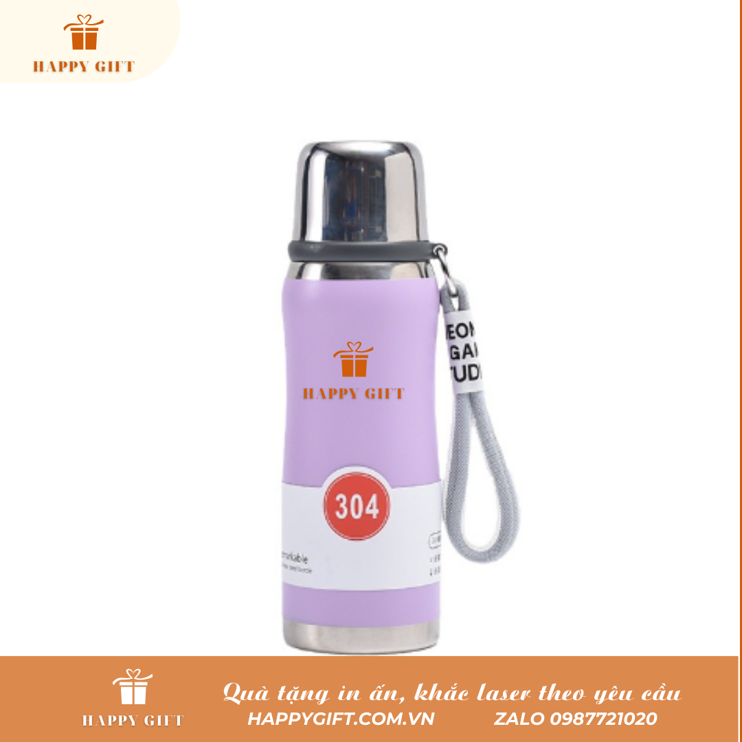 Bình giữ nhiệt thể thao 700ml in logo thương hiệu