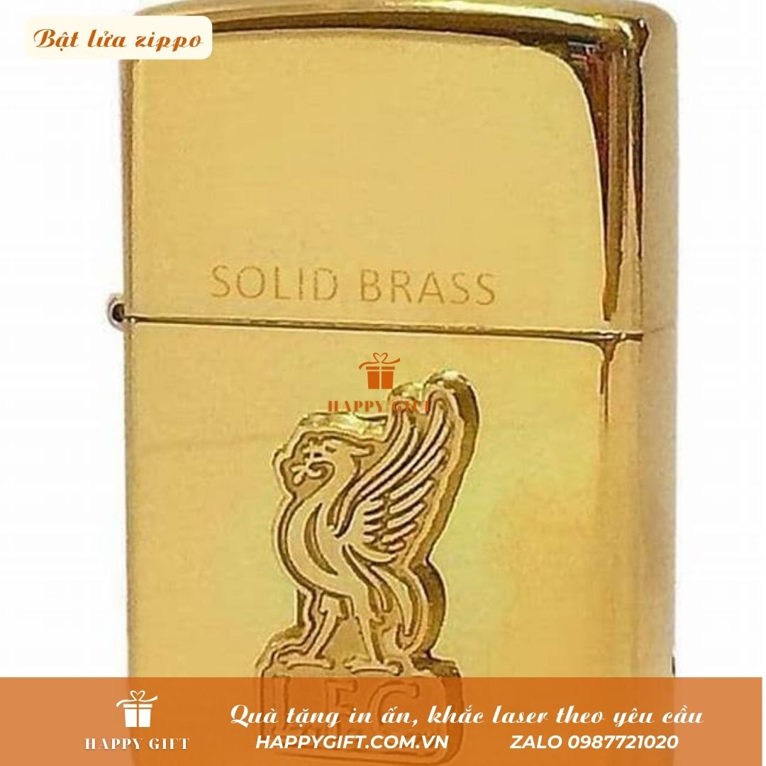 Khắc Laser bật lửa Zippo