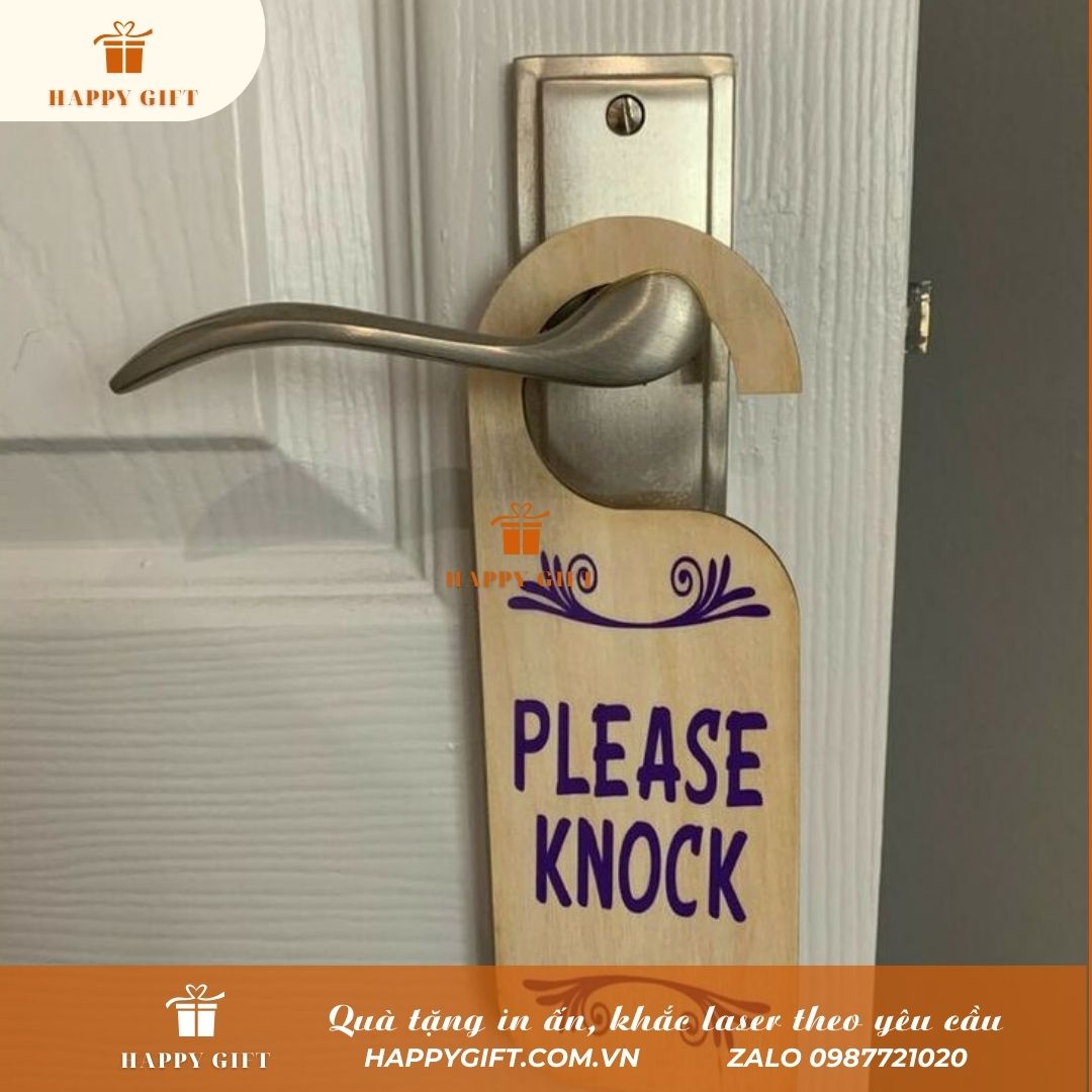 Khắc laser the Tag cửa Khách sạn theo yêu cầu tại LASER HOÀNG MAI