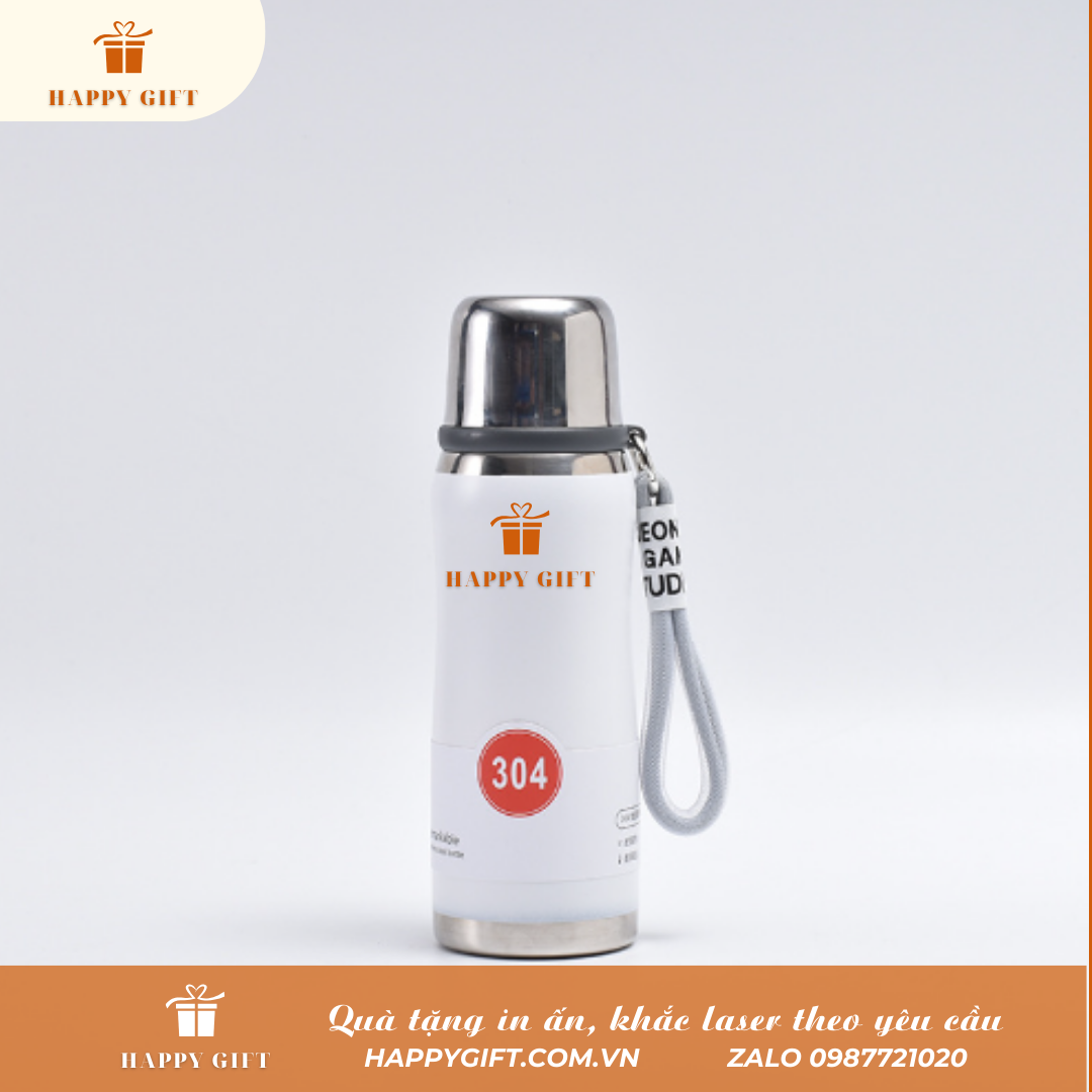 Bình giữ nhiệt thể thao 700ml in logo thương hiệu