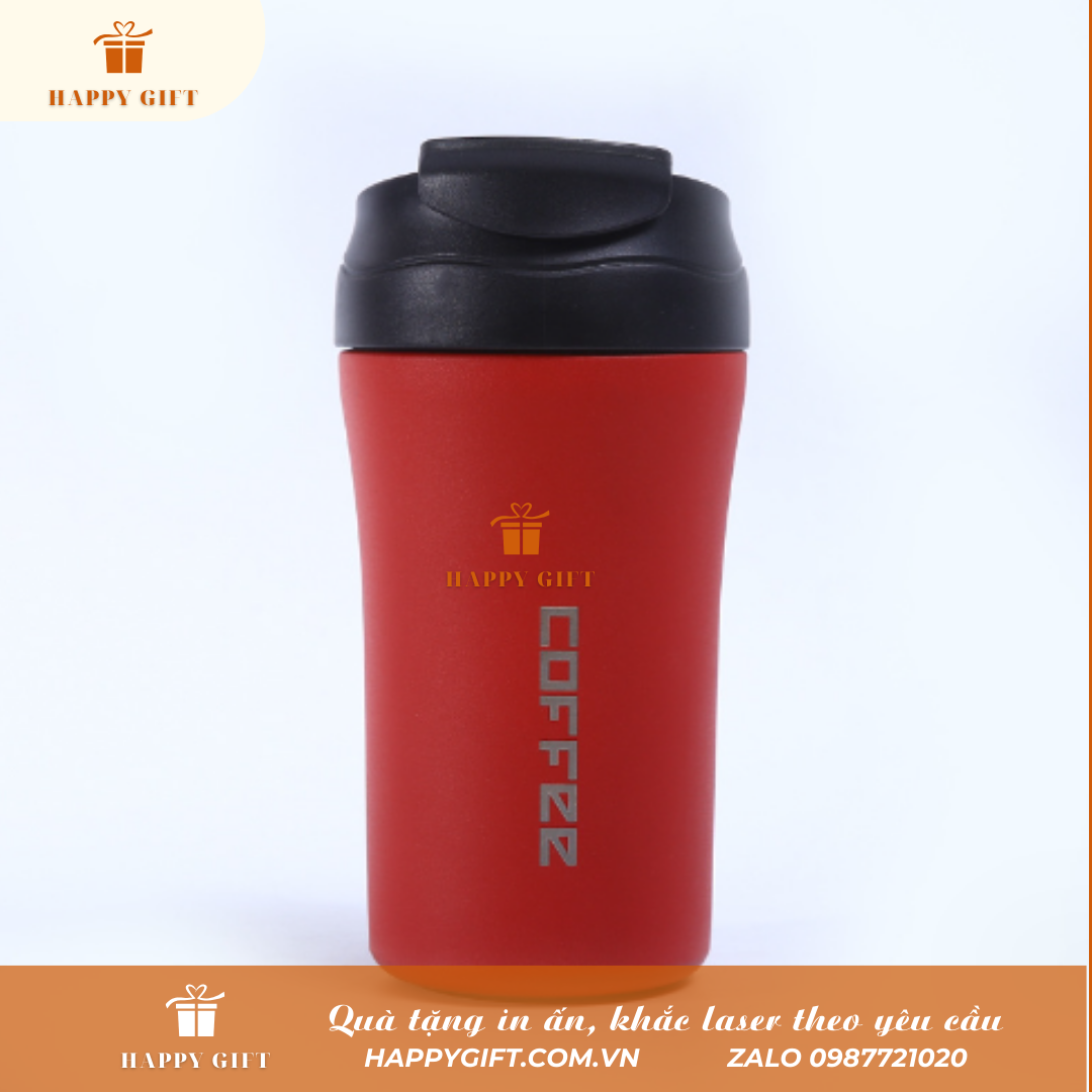 Cốc Coffee Giữ Nhiệt Inox 304 Khắc Tên Theo Yêu Cầu