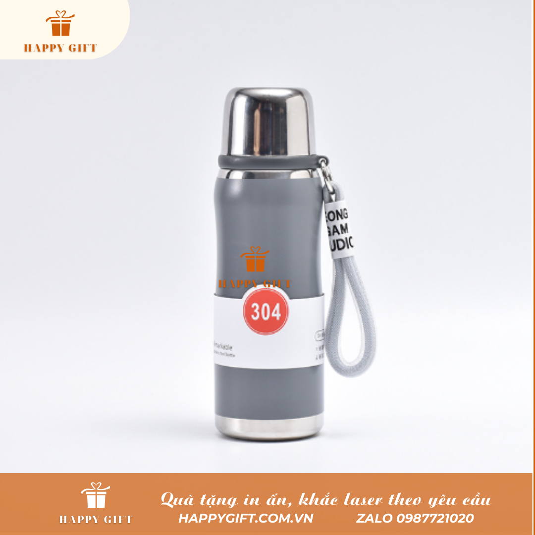 Bình giữ nhiệt thể thao 700ml in logo thương hiệu