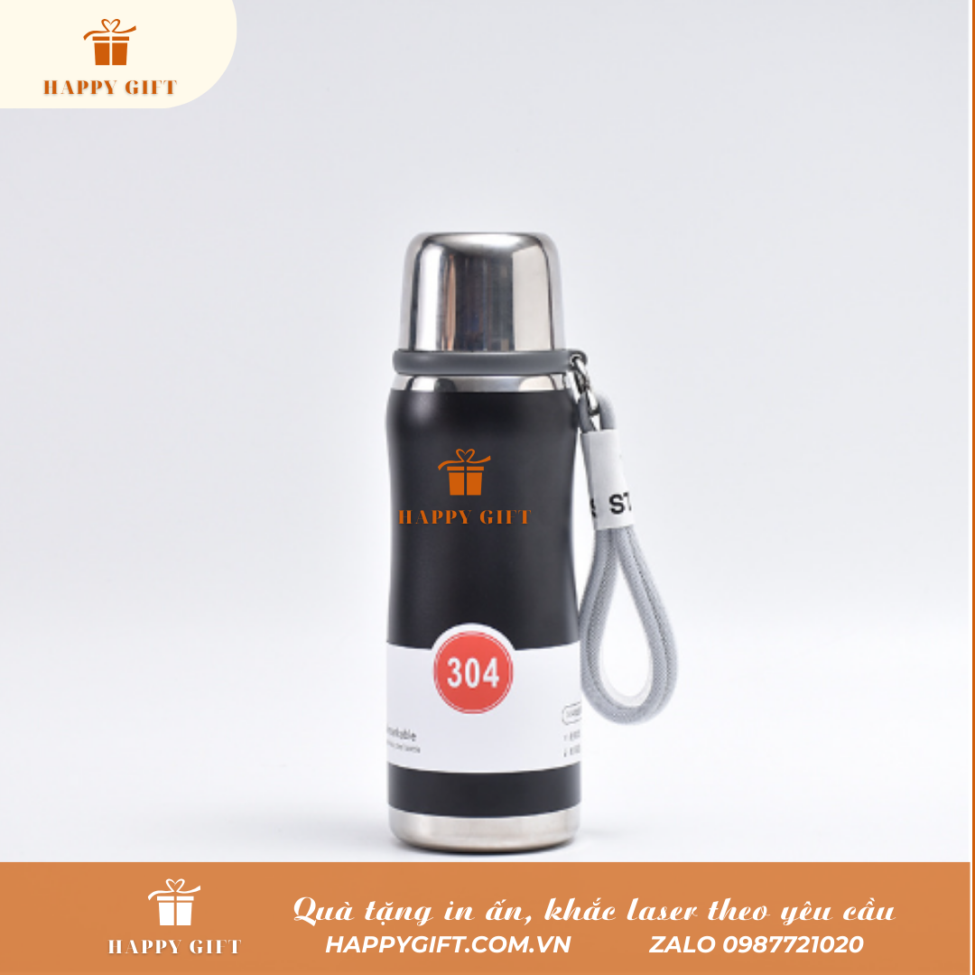 Bình giữ nhiệt thể thao 700ml in logo thương hiệu