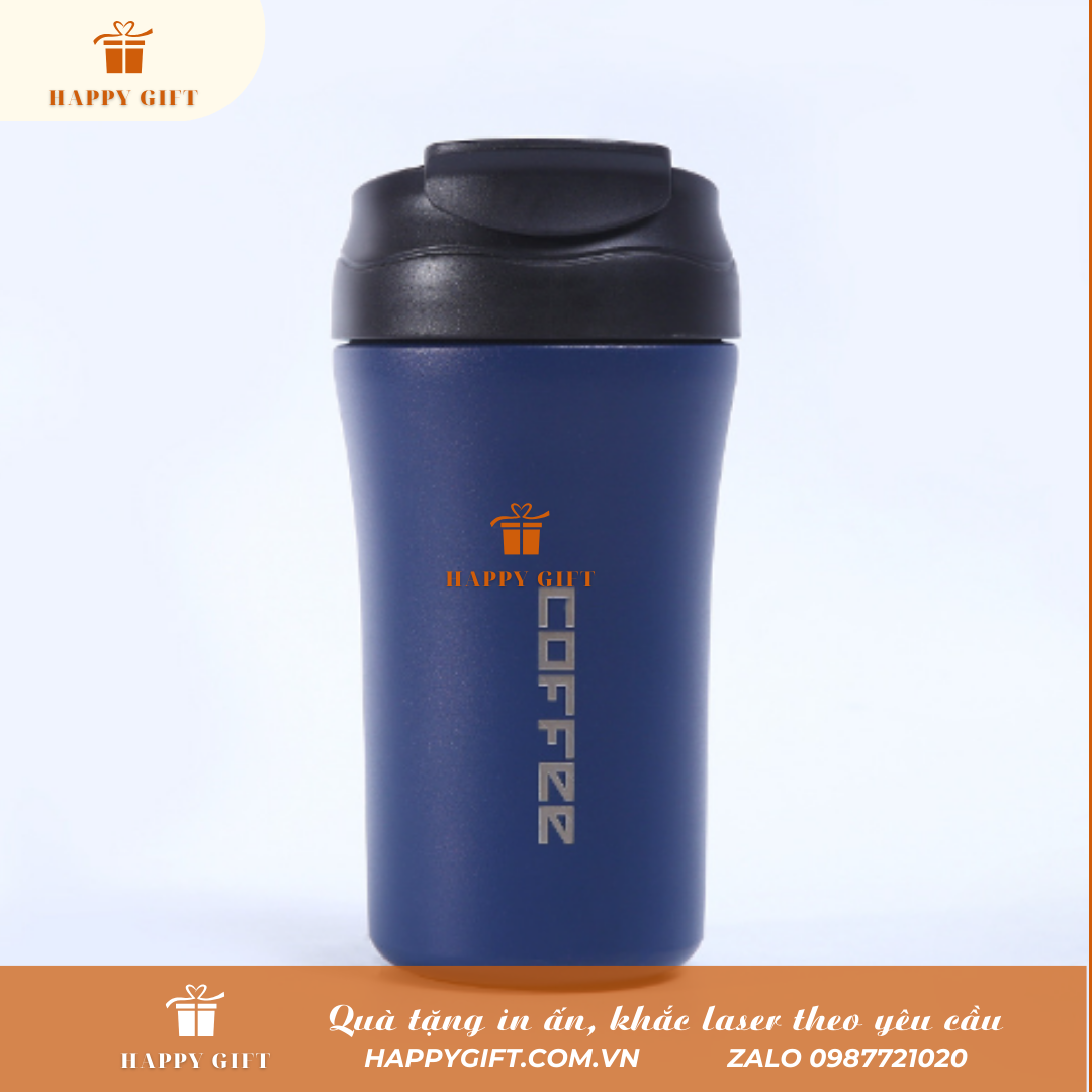Cốc Coffee Giữ Nhiệt Inox 304 Khắc Tên Theo Yêu Cầu