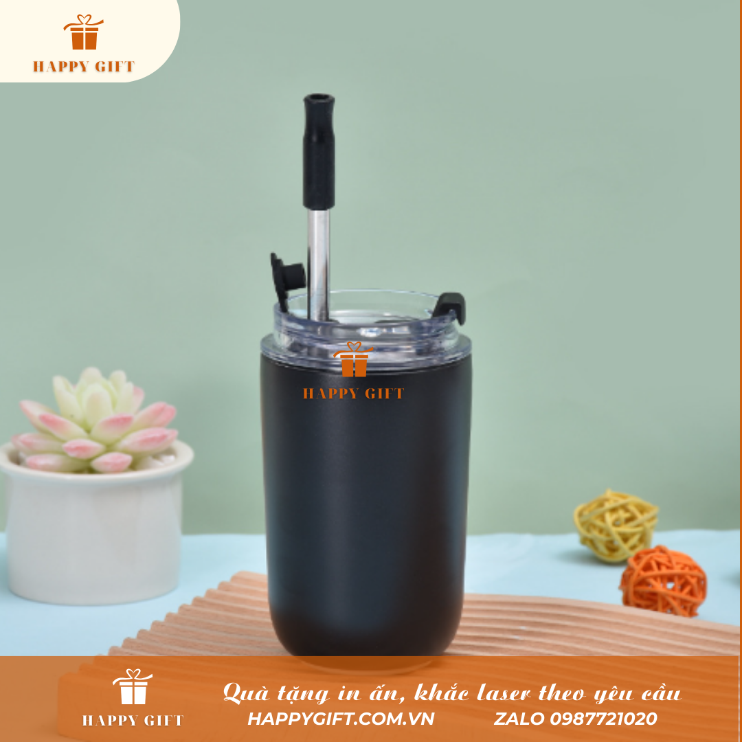 Cốc coffee, Cốc trà sữa mini bỏ túi, Cốc giữ nhiệt inox 304