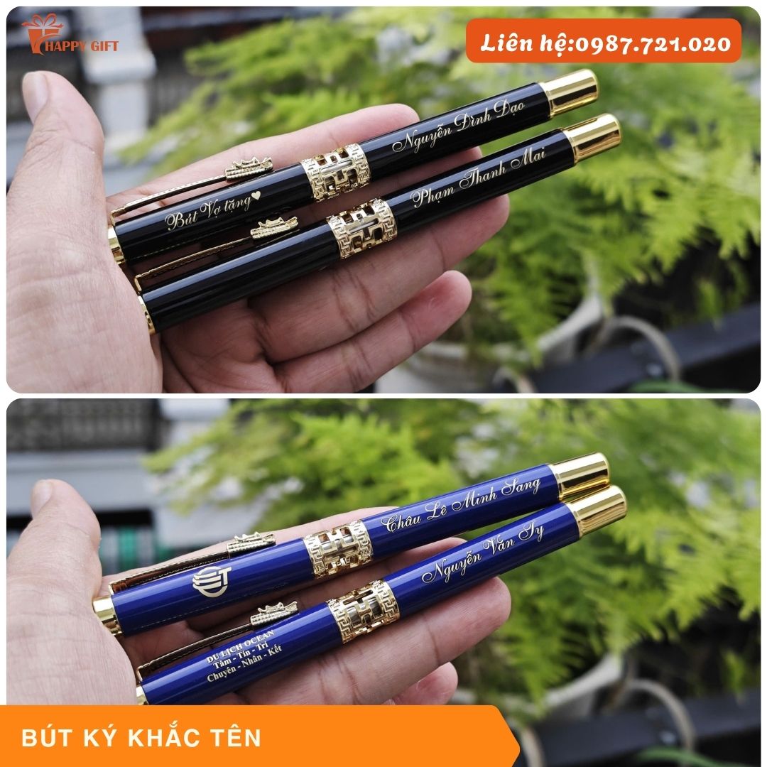 Bút bi kí họa tiết đầu rồng - Nhận khắc lazer theo yêu cầu giá cả hợp lý - Quà Tặng Giá Rẻ - Khắc lazer, in uv