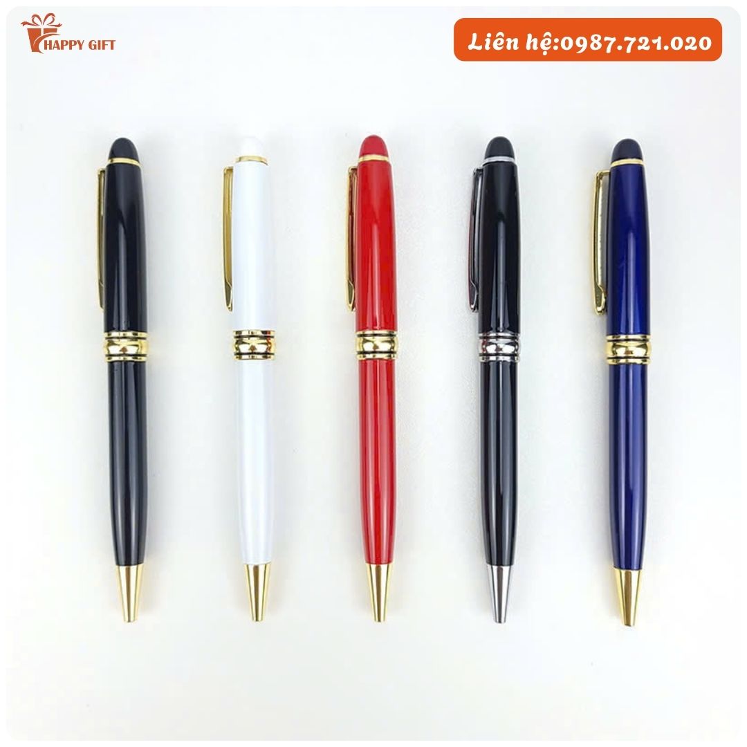 Bút Ký xoáy khắc vàng- Nhận khắc lazer theo yêu cầu giá cả hợp lý - Quà Tặng Giá Rẻ - Khắc lazer, in uv