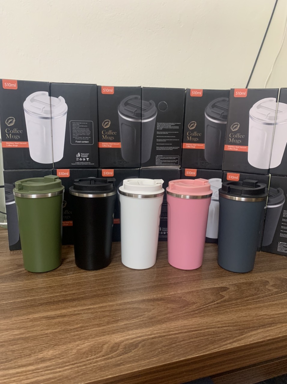 Cốc giữ nhiệt 510ml miễn phí khắc tên