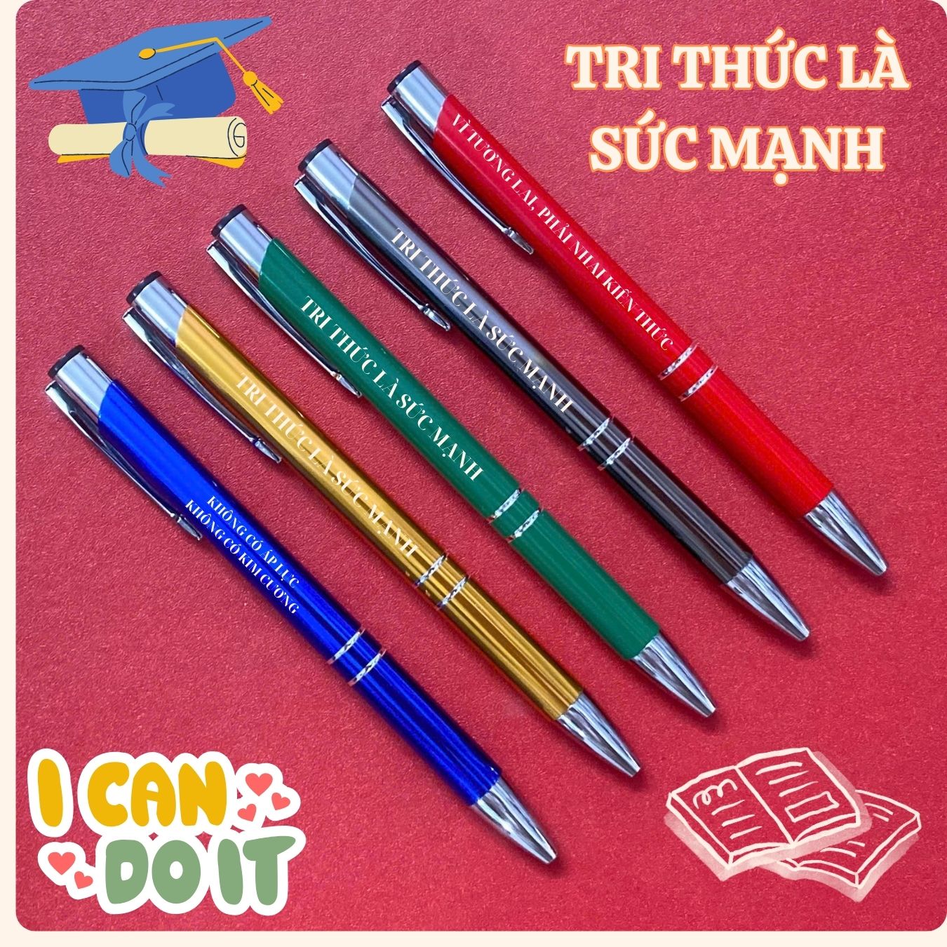BÚT BI KHẮC LỜI NÓI TRUYỀN ĐỘNG LỰC – MÓN QUÀ NHỎ, GIÁ TRỊ LỚN DÀNH CHO HỌC SINH