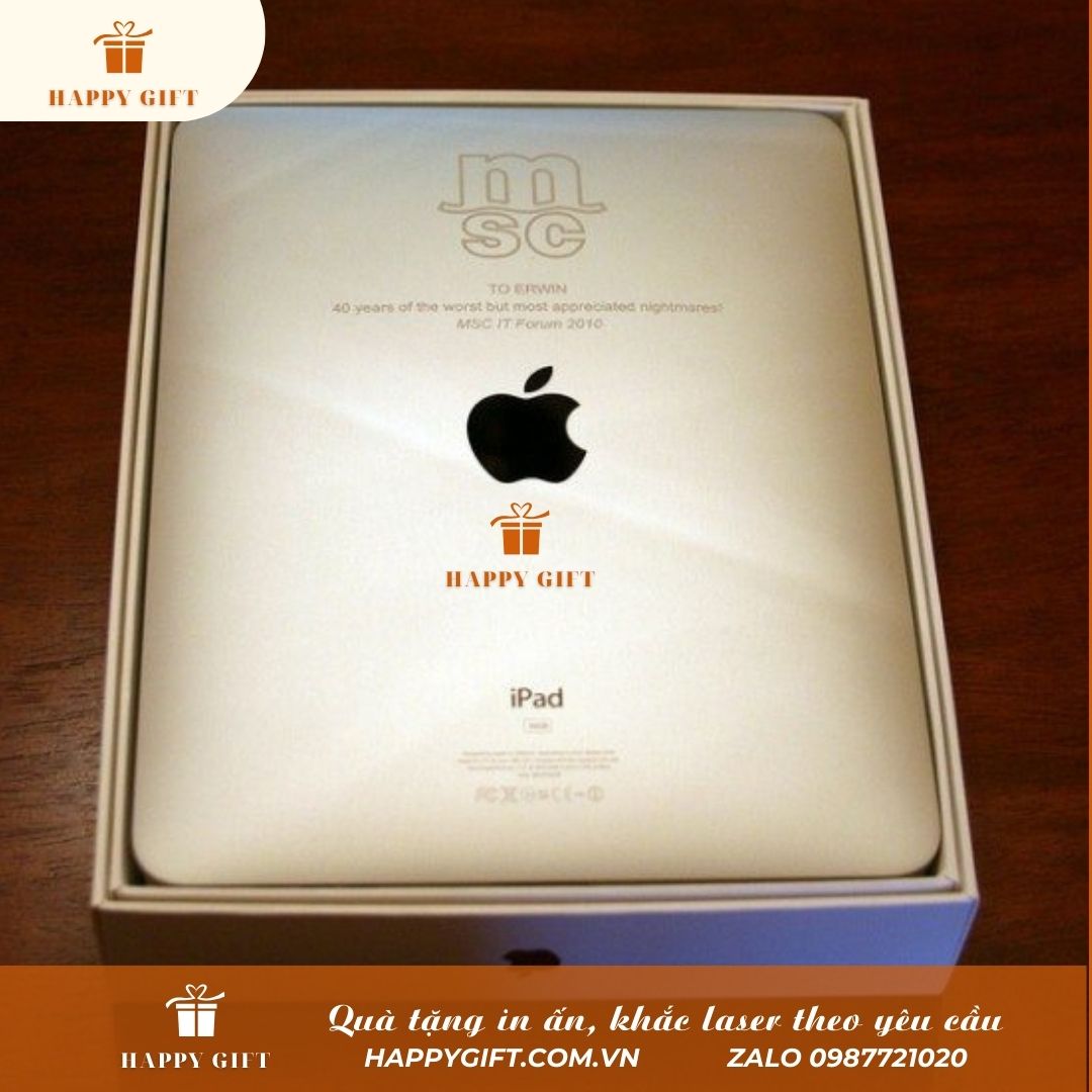 Khắc laser lưng điện thoại, iPad, laptop, Khắc laser chất lượng giá rẻ theo yêu cầu