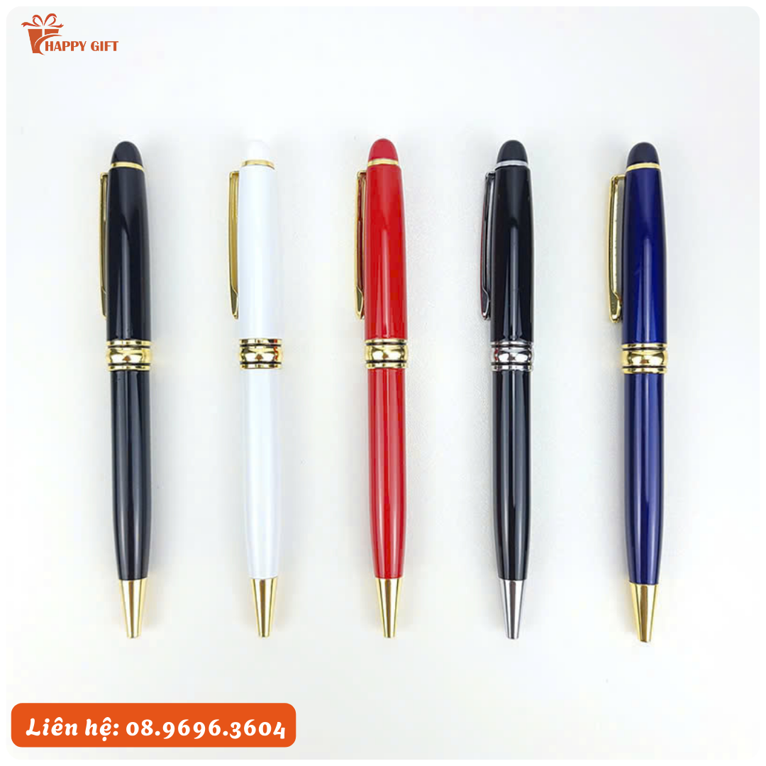 Bút Ký xoáy khắc vàng- Nhận khắc lazer theo yêu cầu giá cả hợp lý - Quà Tặng Giá Rẻ - Khắc lazer, in uv