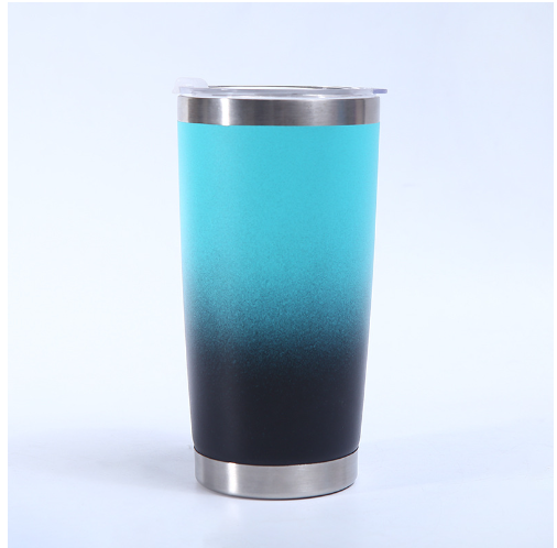 Cốc  giữ nhiệt nắp trong suốt 600ml, Cốc giữ nhiệt in khắc tên logo thương hiệu