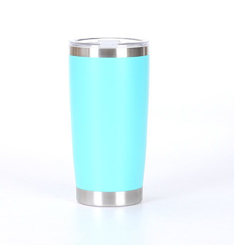 Cốc bia giữ nhiệt nắp trong suốt 590ml, Cốc giữ nhiệt in khắc tên logo thương hiệu