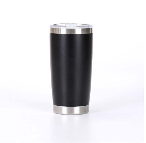 Cốc  giữ nhiệt nắp trong suốt 600ml, Cốc giữ nhiệt in khắc tên logo thương hiệu