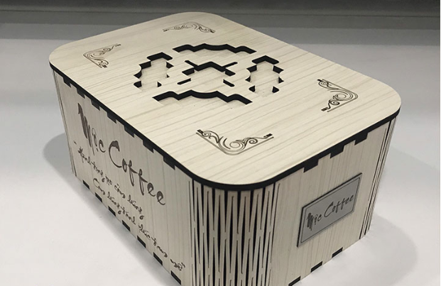 Hộp bút để bàn bằng gỗ MDF - Quà tặng khuyến mãi giá rẻ