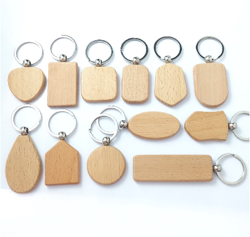 Quà  tặng móc khóa gỗ MK44 khắc tên, Quà tặng móc khóa, quà tặng doanh nghiệp, quà tặng khắc tên