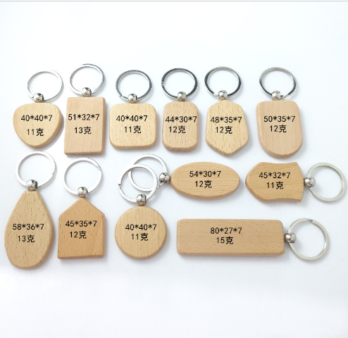 Quà  tặng móc khóa gỗ MK44 khắc tên, Quà tặng móc khóa, quà tặng doanh nghiệp, quà tặng khắc tên