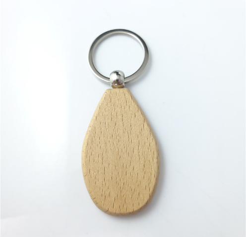 Quà  tặng móc khóa gỗ MK44 khắc tên, Quà tặng móc khóa, quà tặng doanh nghiệp, quà tặng khắc tên