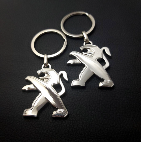 Quà tặng móc khóa khắc tên, móc khóa hình sư tử khắc tên, quà tặng doanh nghiệp