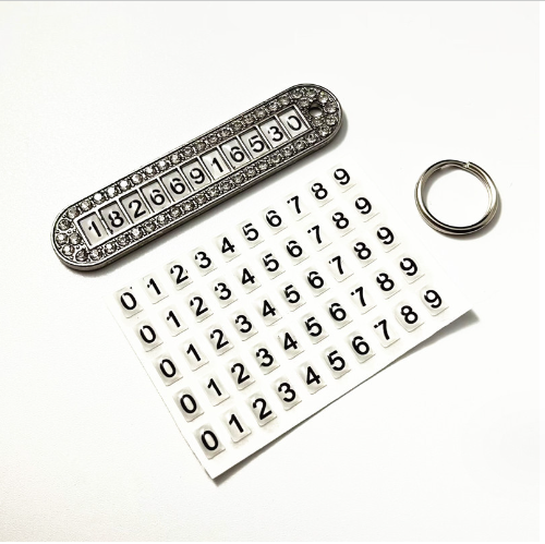 Quà tặng móc khóa khắc tên, móc khóa số
