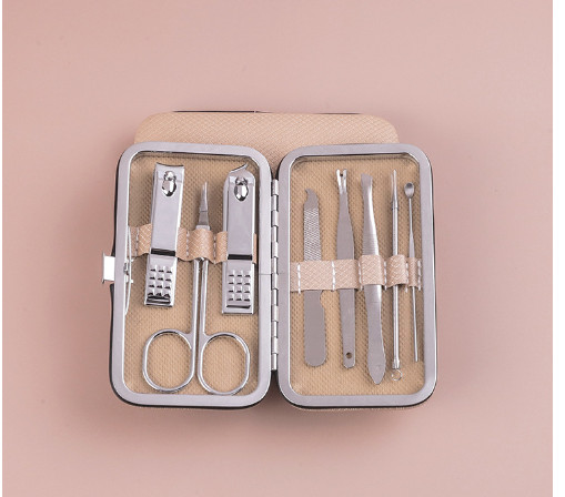 Bộ Bấm Móng Tay 8 Món Thép Không Gỉ - Bộ Tỉa Cắt Móng Tay Cao Cấp