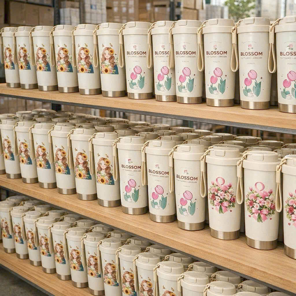 🌸 CỐC GIỮ NHIỆT IN HÌNH THEO YÊU CẦU – QUÀ TẶNG ĐẸP, TIỆN LỢI & CÁ NHÂN HÓA 🌸