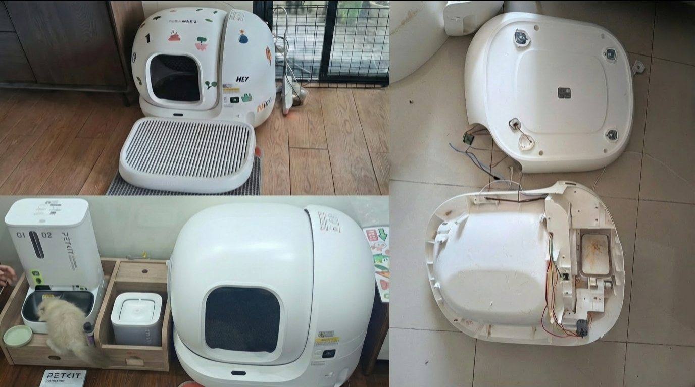 Dịch vụ Vệ sinh Máy dọn phân mèo: Khử Sạch Mùi - Phục hồi như mới