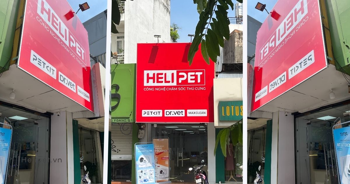 HeLiPet khai trương cửa hàng công nghệ thú cưng tại Quận 1 – Giảm giá đến 2 triệu