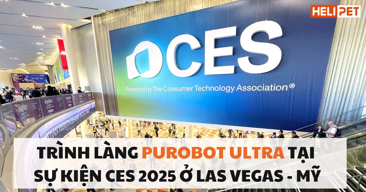 Trình làng Purobot Ultra tại sự kiện CES 2025 ở Las Vegas, Mỹ
