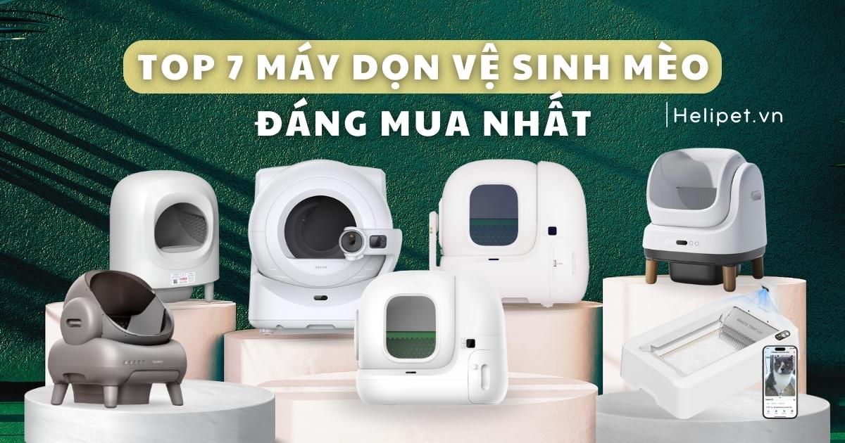 Top 7 Máy Dọn Phân Mèo Đáng Mua 2025 | Review & So Sánh