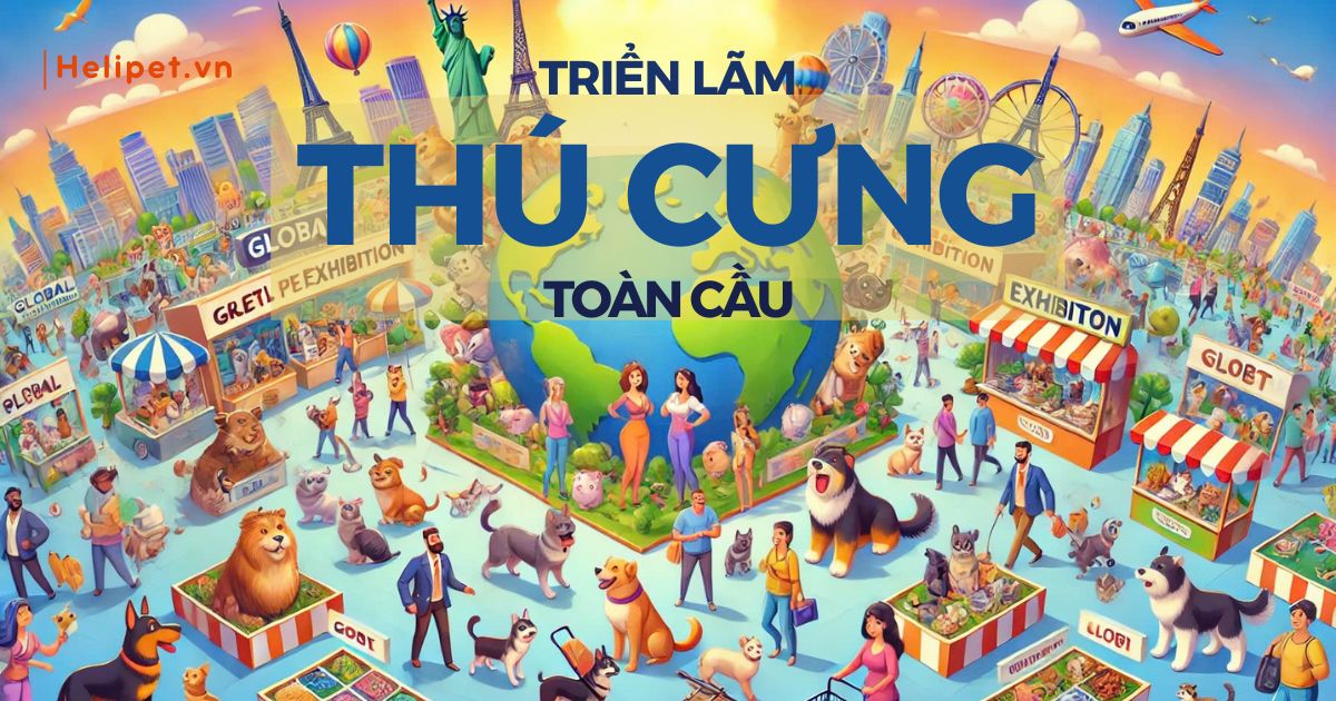 Những triển lãm thú cưng, ra mắt sản phẩm mới cho thú cưng trên toàn cầu