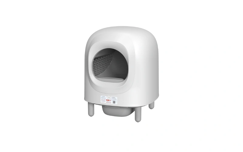 Máy dọn vệ sinh cho mèo thiết kế ngoại hình gọn nhẹ - sang trọng