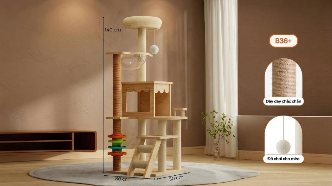 Cat tree HeLiPet B36+