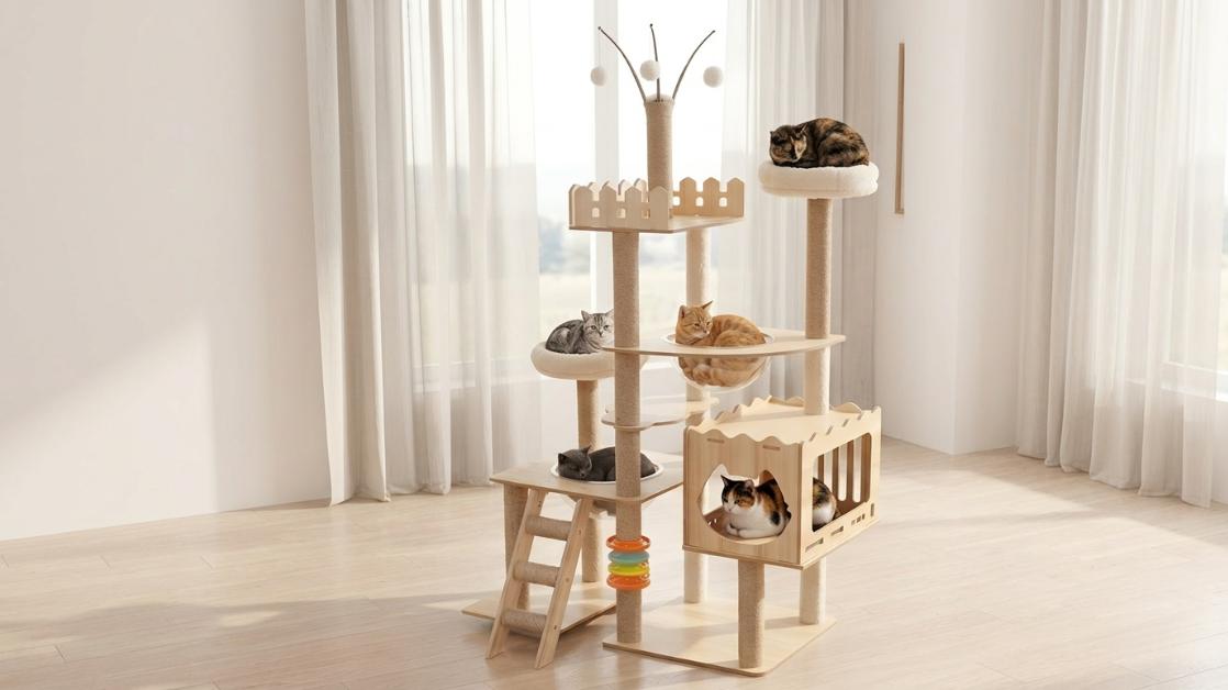 Cat tree HELIPET B57+