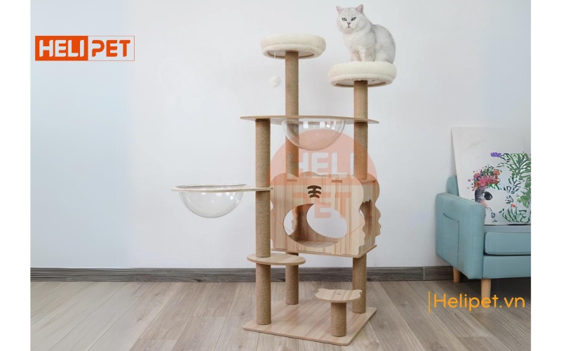 Nhà cây cho mèo HELIPET B6